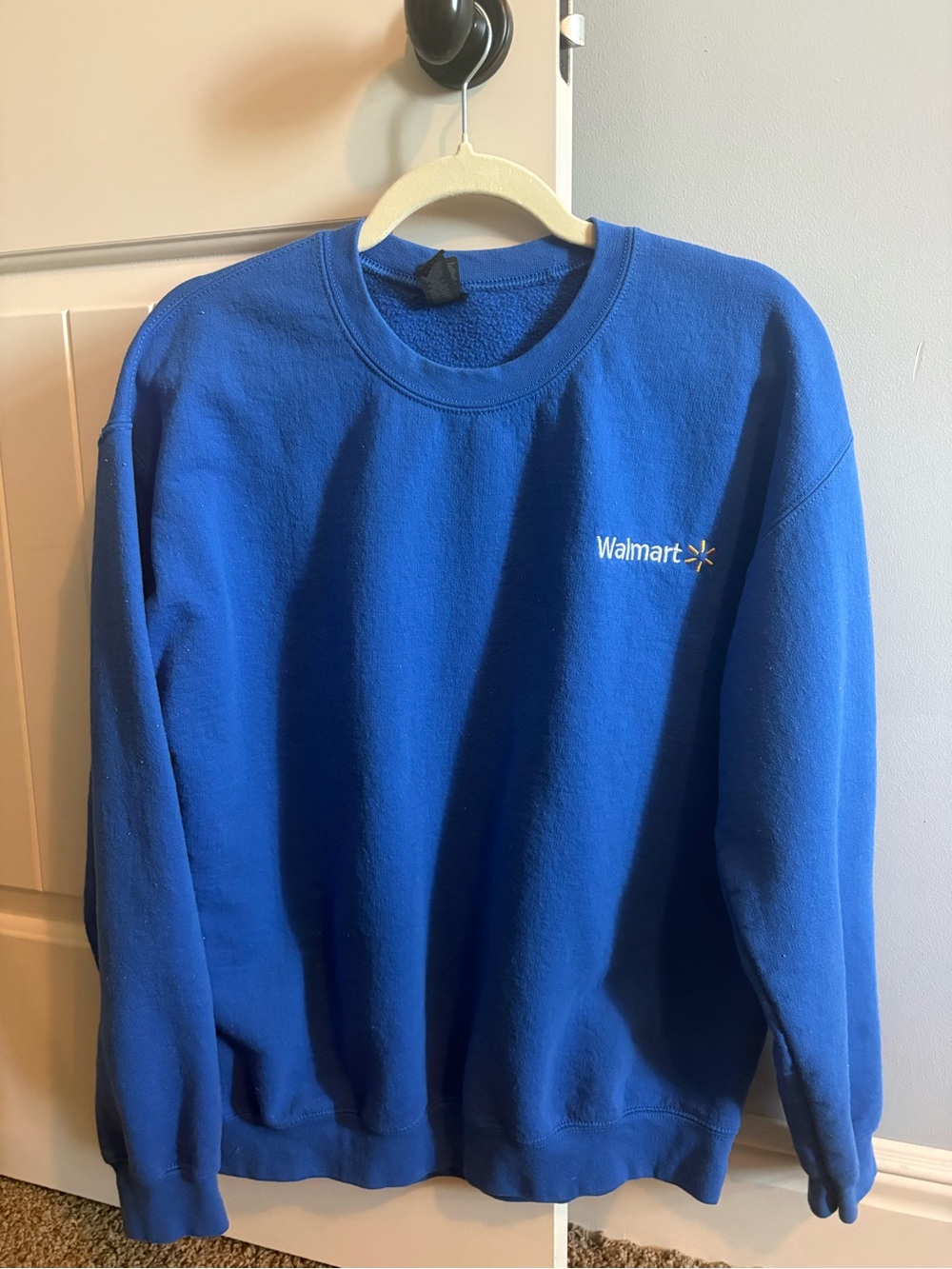 Walmart Royal Blue Crewneck Sweatshirt